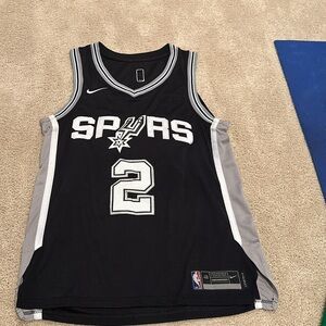 Stitched Nike San Antonio Spurs Kawhi Leonard Jersey Size 48 Large